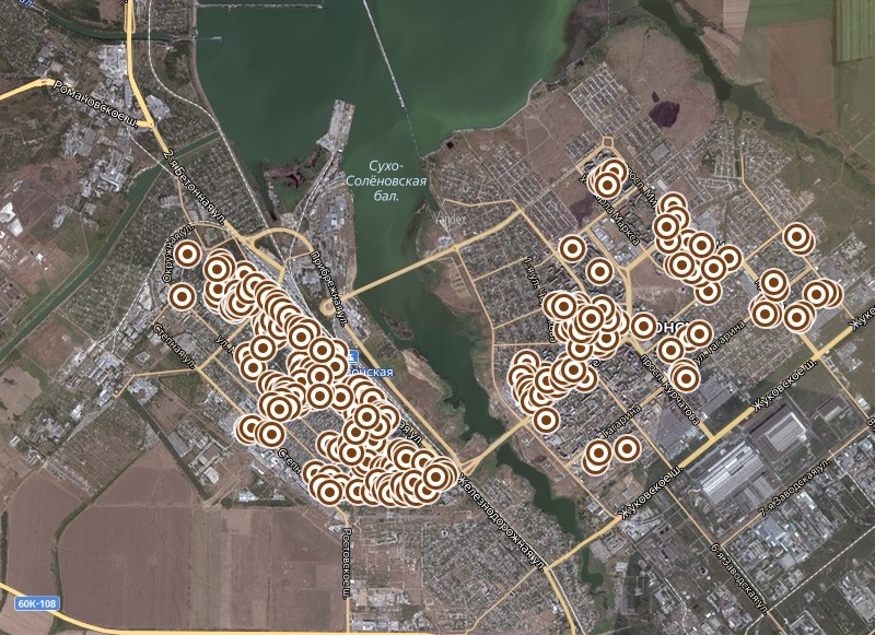 Появилась городская карта убежищ от атак ракет и беспилотников в Волгодонске 