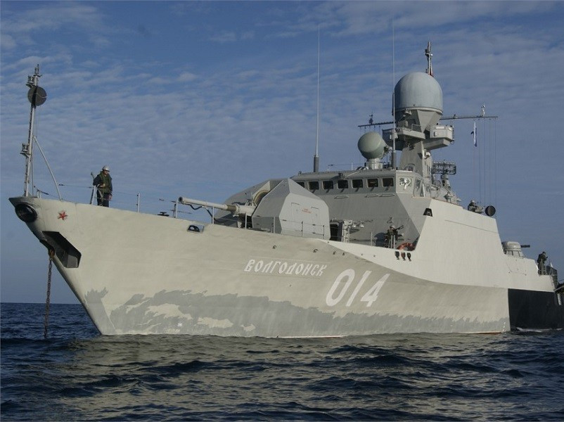 12 лет назад артиллерийский корабль «Волгодонск» вошел в состав ВМФ России