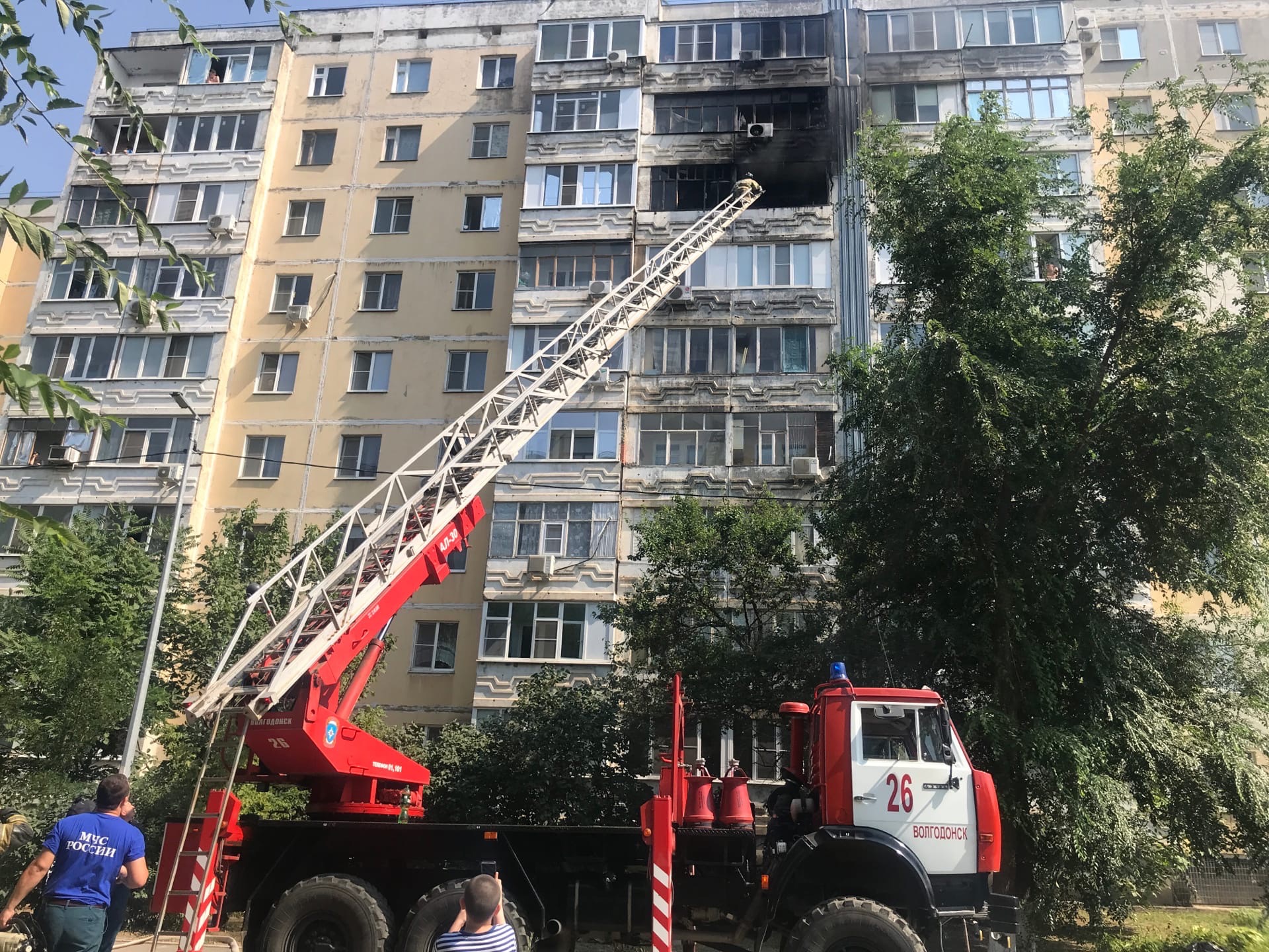 Маленький мальчик поджег квартиру в новой части Волгодонска