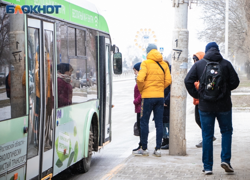 «Транспортный коллапс»: автобусы ростовского перевозчика не смогли завестись в мороз