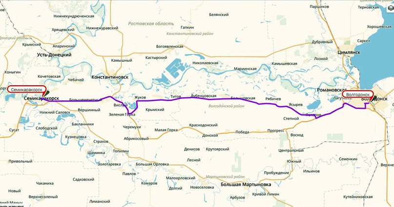 Терновская балка цимлянск карта