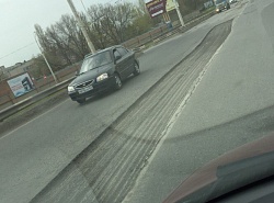 Опять разбомбили путепровод