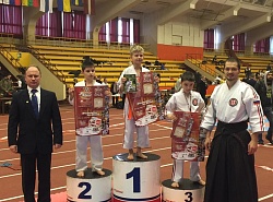 Воспитанник секции контактного карате