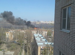 Камыш горит...