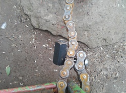 Невозможно покататься на качеле