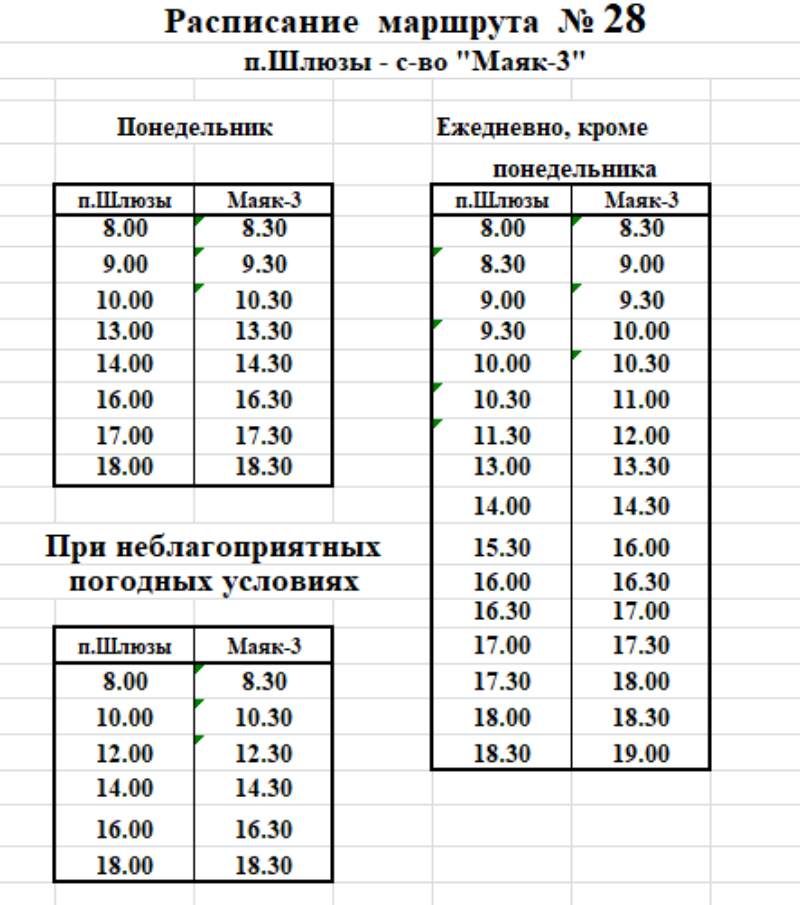 Расписание автобусов 360